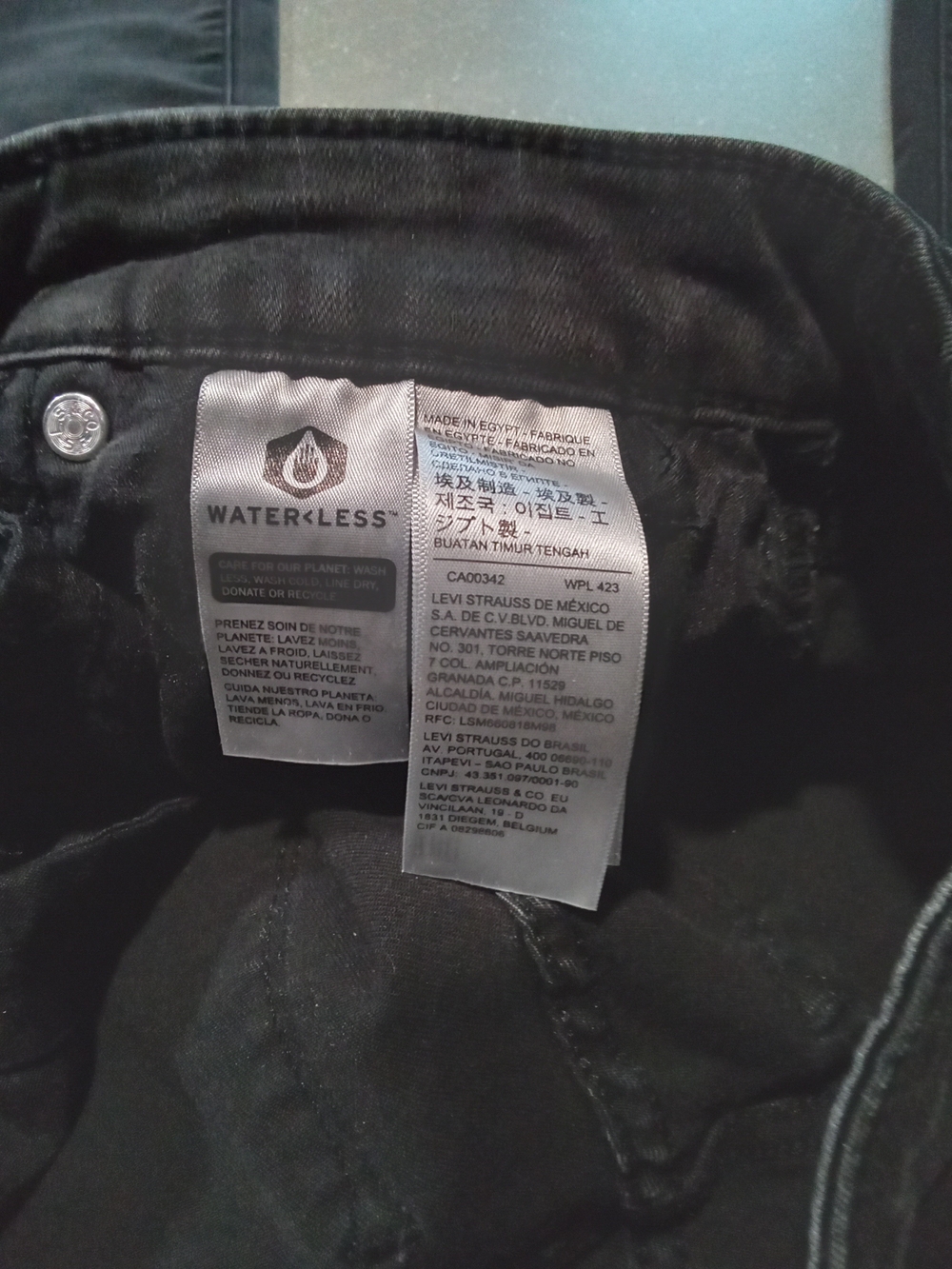 Levi's 29x30 711s Black Women's Skinny Jeans - Picture 4 of 6
